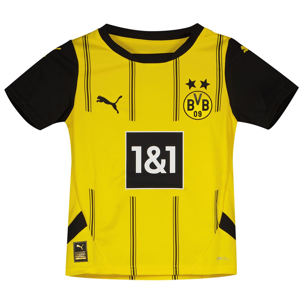 Puma Bvb Borrussia Dortmund Home Short Sleeve T-shirt Gelb 13-14 Years von Puma