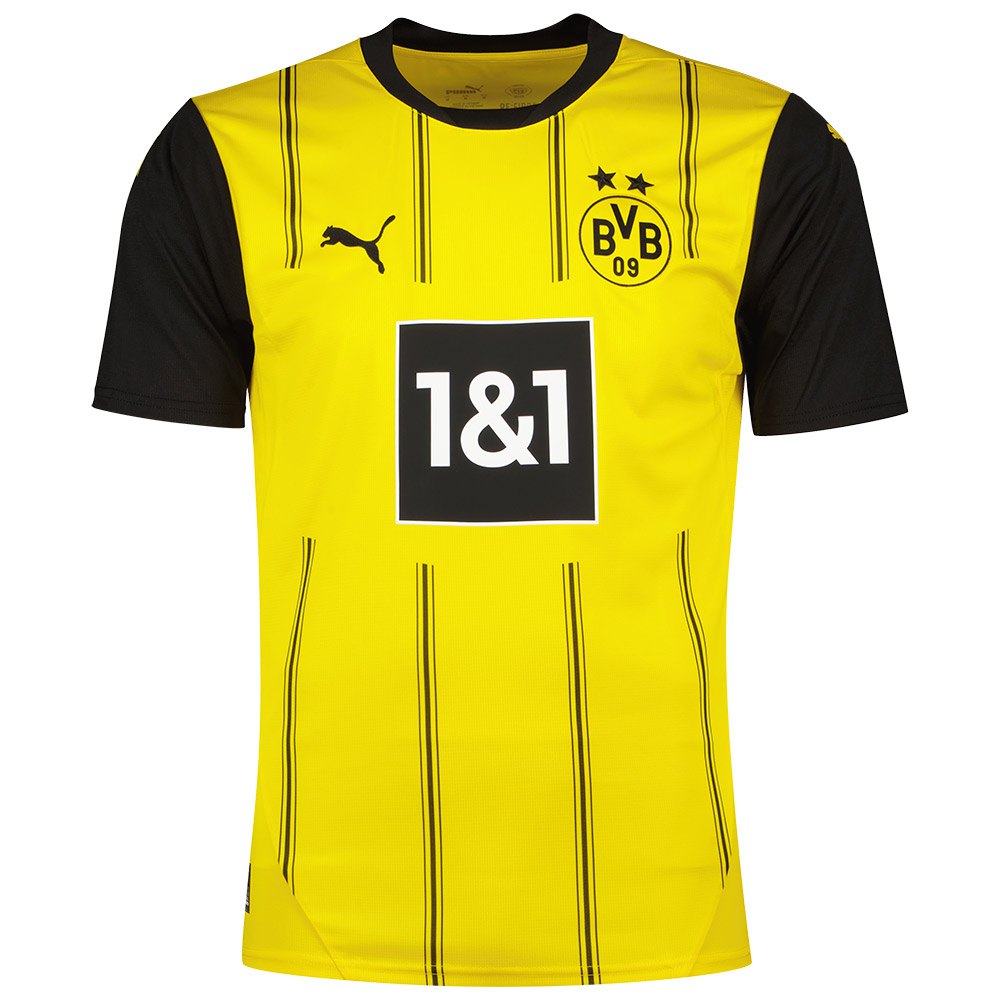 Puma Bvb Borrussia Dortmund Home Short Sleeve T-shirt Gelb L von Puma