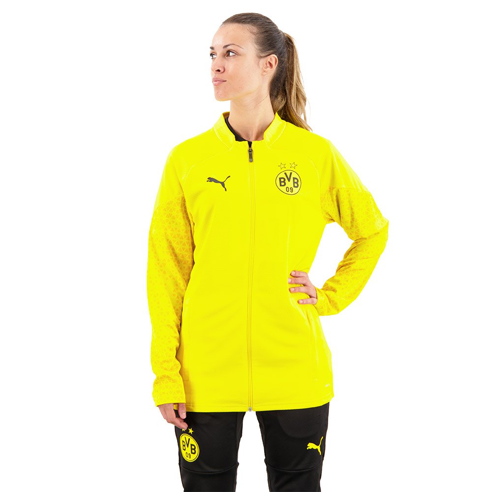 Puma Bvb Borussia Dortmund Full Zip Sweatshirt Gelb L von Puma