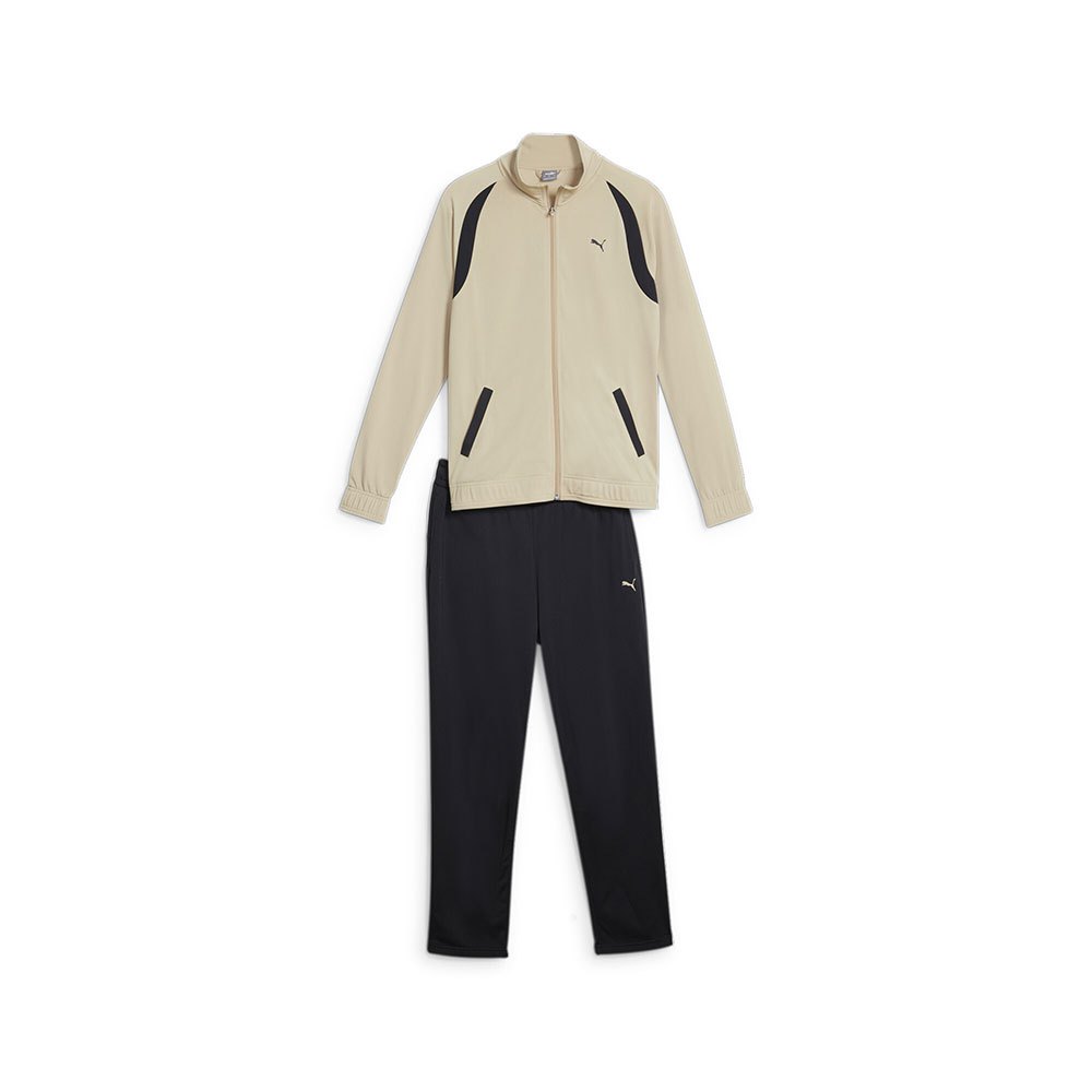 Puma Classic Tricot Tracksuit Beige S Frau von Puma