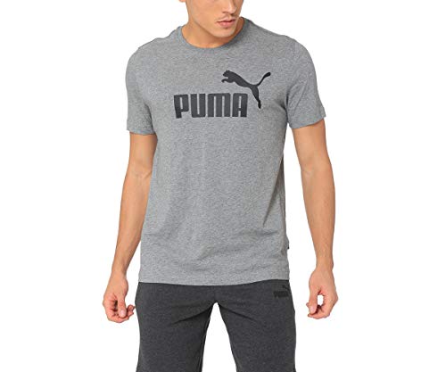 PUMA Herren T-shirt, Medium Gray Heather, S PUMA Herren T-shirt, Medium Gray Heather, S von PUMA