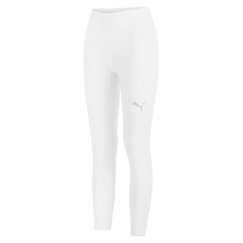 PUMA Erwachsene Liga Baselayer Long Tight Hose, White, M PUMA Erwachsene Liga Baselayer Long Tight Hose, White, M von PUMA