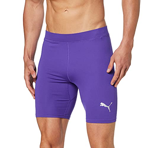 PUMA Erwachsene LIGA Baselayer Short Tights , Violett (Prism Violett), M PUMA Erwachsene LIGA Baselayer Short Tights , Violett (Prism Violett), M von PUMA
