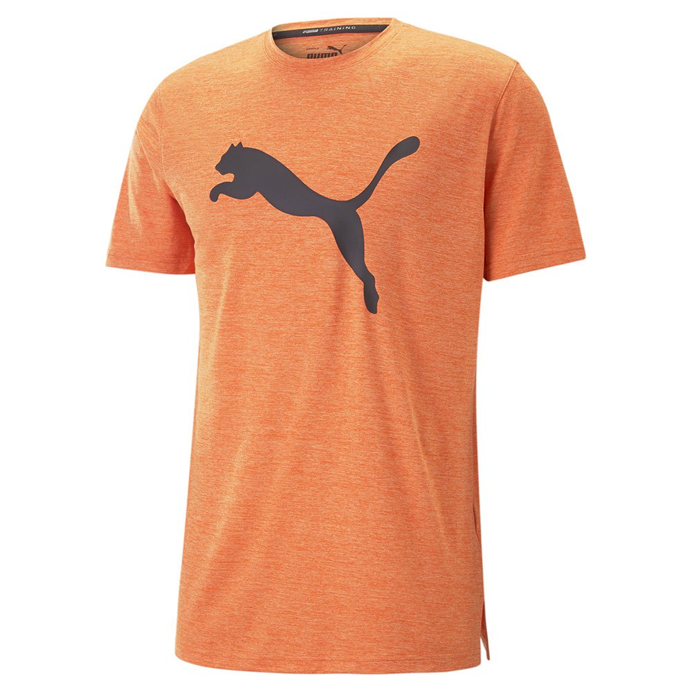Puma Fav Heather Ca Short Sleeve T-shirt Orange S Mann von Puma