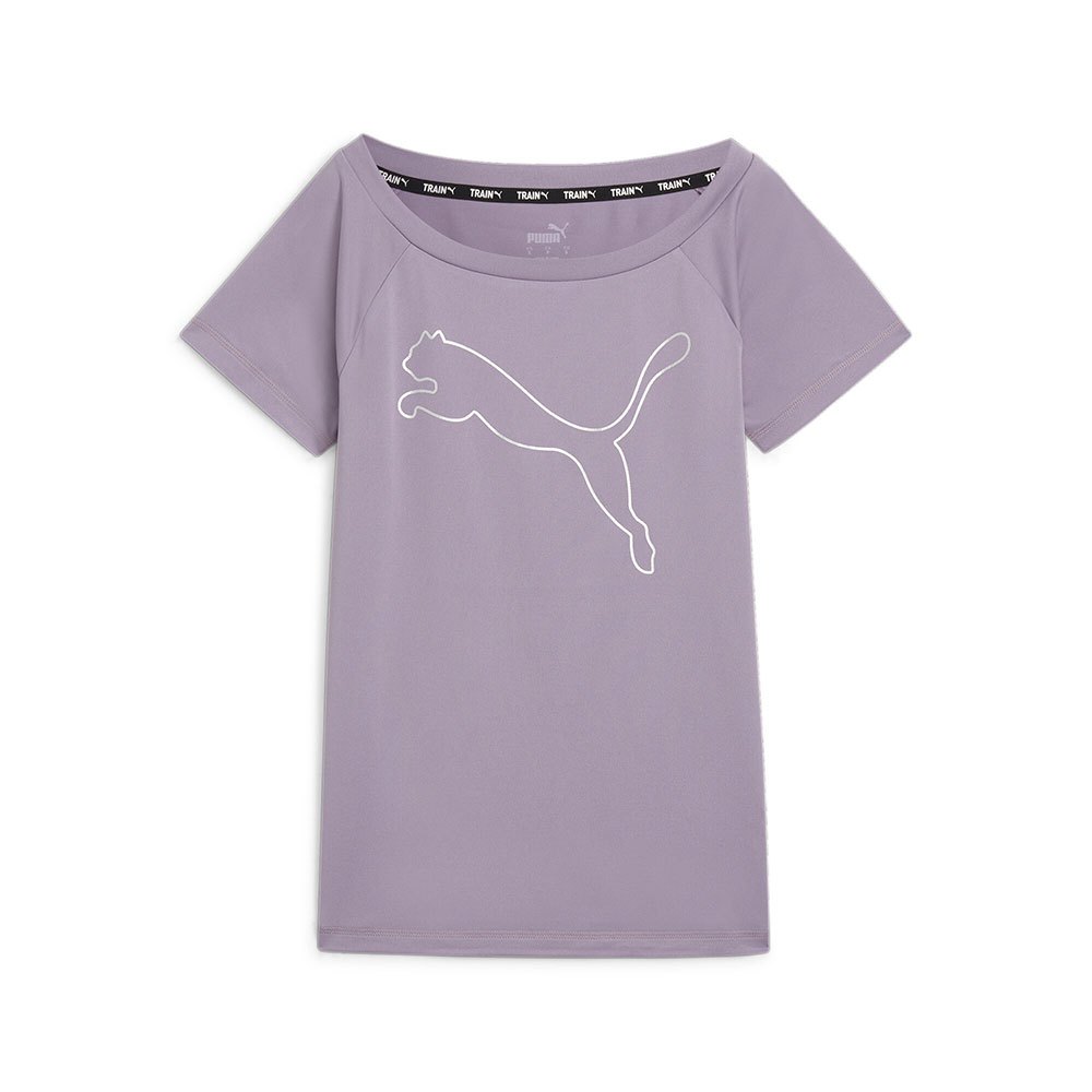 Puma Favorite Cat Short Sleeve T-shirt Lila S Frau von Puma