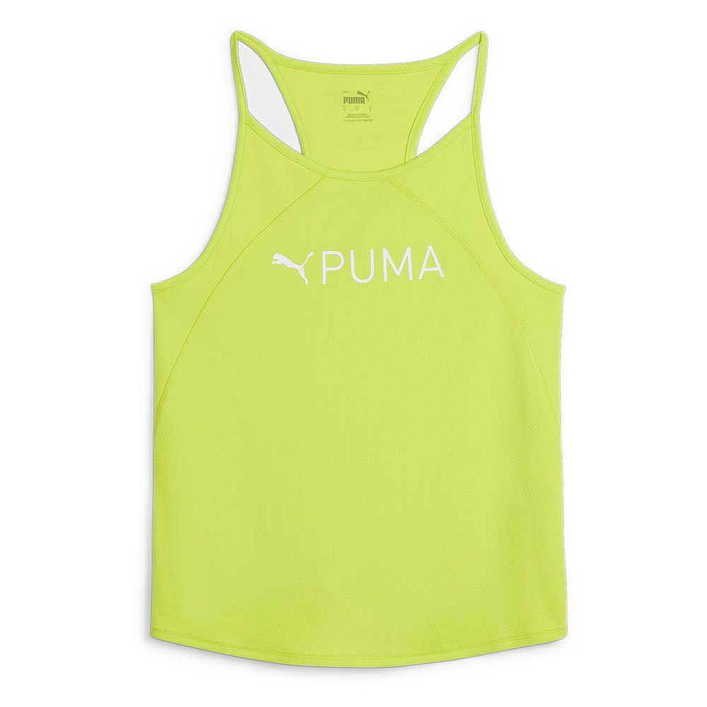 Puma Fit Fashion Ultrabreathe Allover Sleeveless T-shirt Gelb XL Frau von Puma