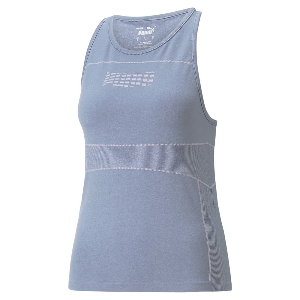 Puma Formknit Seamless Ta Sleeveless T-shirt Blau L Frau von Puma