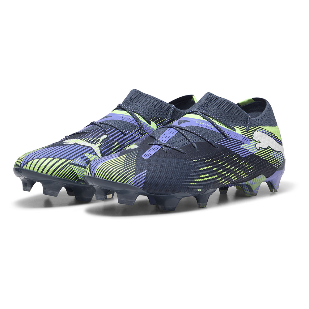 Puma Future 7 Ultimate Low Fg/ag Football Boots Blau,Grau EU 39 von Puma