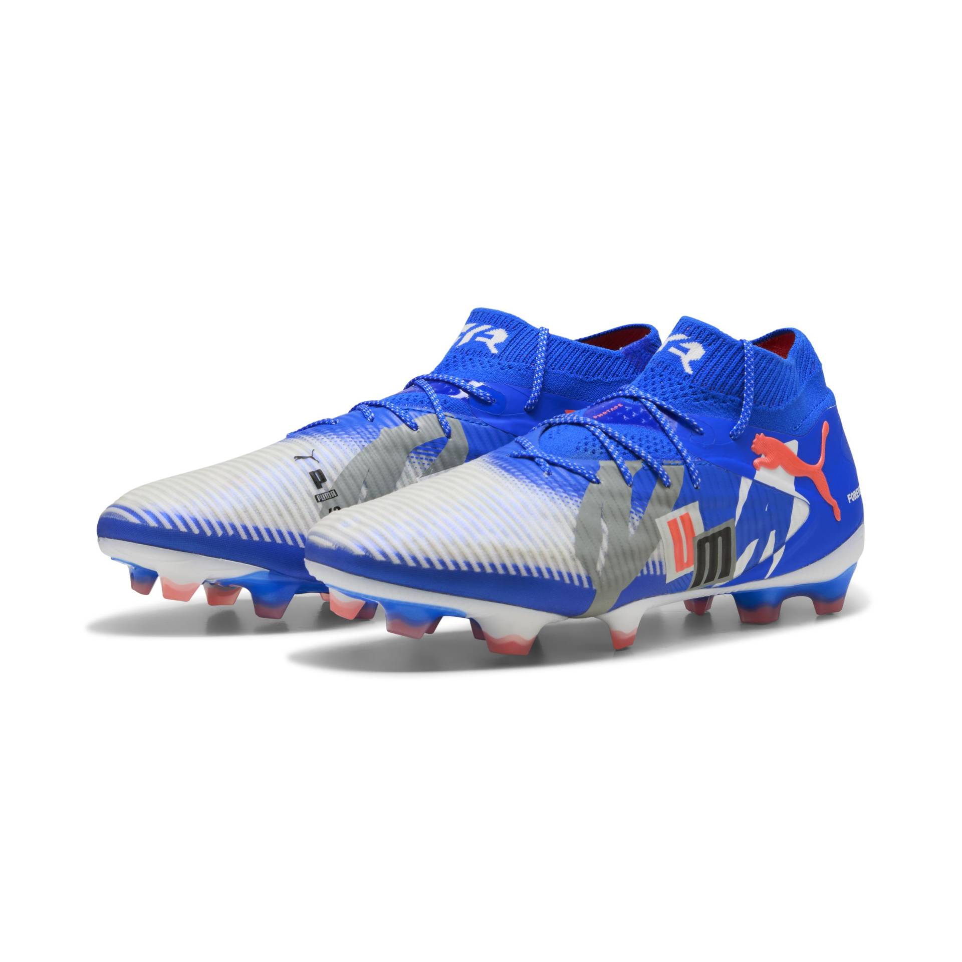 Puma Future 8 Ultimate Forever FG Fussballschuhe puma white-ulta blue-feather gray 48 Puma Future 8 Ultimate Forever FG Fussballschuhe puma white-ulta blue-feather gray 48 von Puma