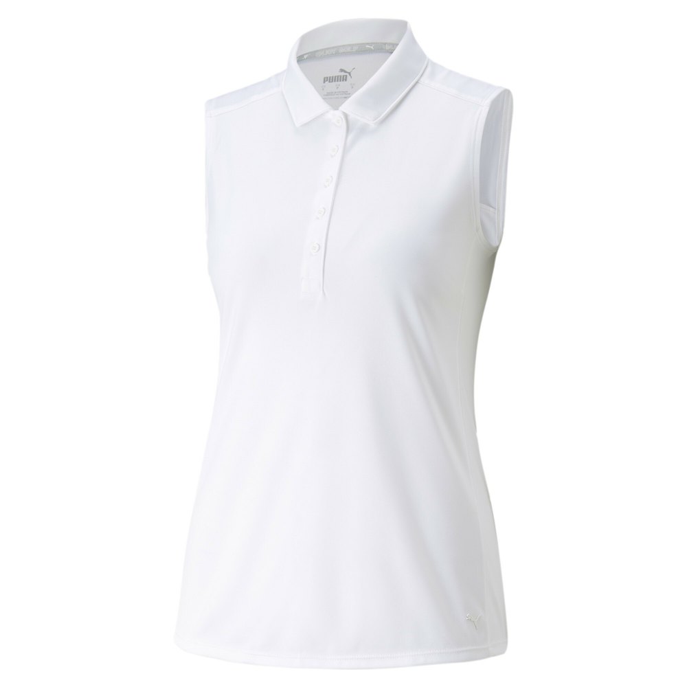 Puma Gamer Sleeveless Polo Weiß M Frau von Puma