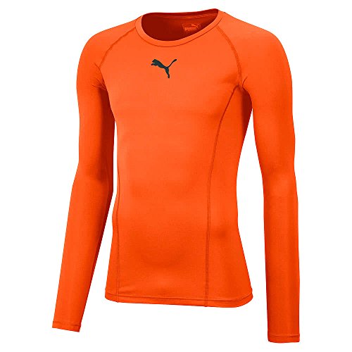 Puma Herren Shirt, Golden Poppy, L von PUMA