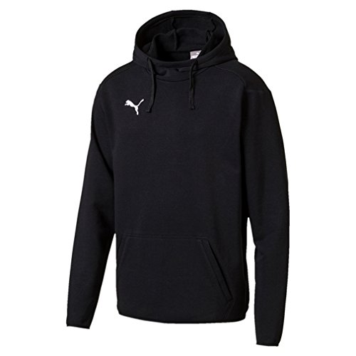PUMA Herren LIGA Casuals Hoody Sweatshirt, Black White, S PUMA Herren LIGA Casuals Hoody Sweatshirt, Black White, S von PUMA