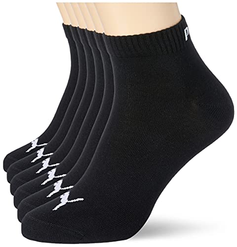 Puma Herren Quarters 6er Pack Sportsocken, Schwarz, 47-49 Puma Herren Quarters 6er Pack Sportsocken, Schwarz, 47-49 von PUMA