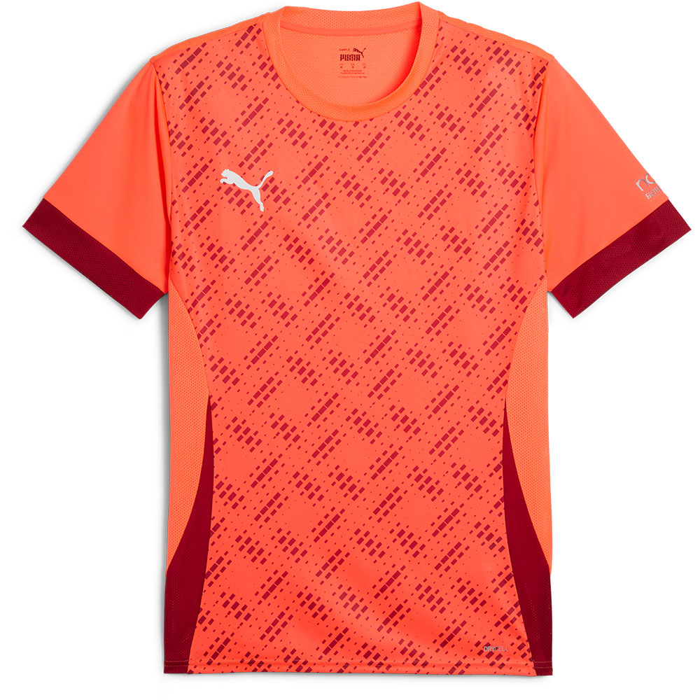 Puma Individual Graphic Short Sleeve T-shirt Orange L Mann Puma Individual Graphic Short Sleeve T-shirt Orange L Mann von Puma