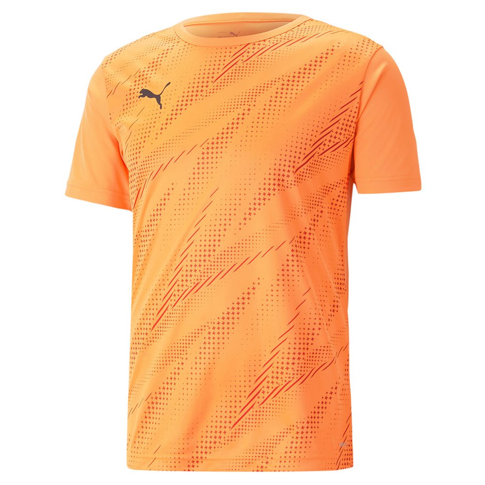 Puma Individualrise Graphic Short Sleeve T-shirt Orange S Mann von Puma