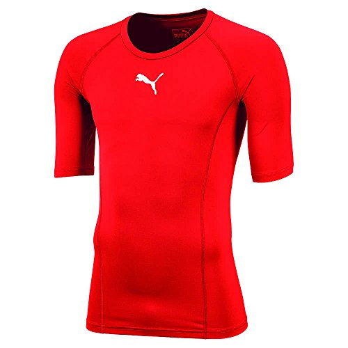 PUMA Kinder Shirt Liga Baselayer Tee Ss, PumaRed, 128, 655919 01 PUMA Kinder Shirt Liga Baselayer Tee Ss, PumaRed, 128, 655919 01 von PUMA