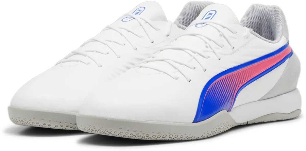 Puma King Match IT Hallenschuhe puma white-bluemazing-flat light gray 45 Puma King Match IT Hallenschuhe puma white-bluemazing-flat light gray 45 von Puma