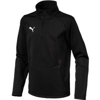 PUMA LIGA Trainings-Sweatshirt Kinder PUMA black/PUMA white 116 von Puma