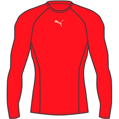 Puma Liga Baselayer Tee LS Größe XL Rot Puma Liga Baselayer Tee LS Größe XL Rot von Puma