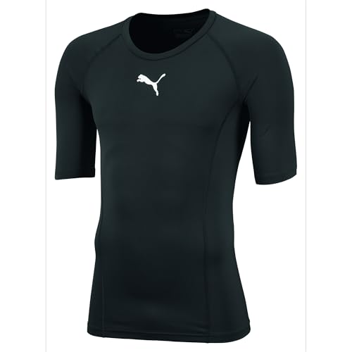 PUMA Jungen Liga baselayer te Jr Shirt, Puma Black, 116 EU von PUMA