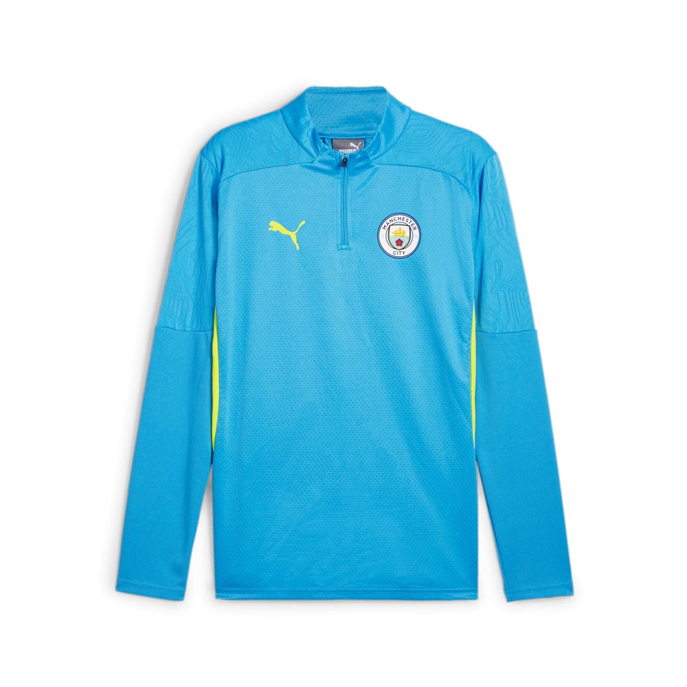 Puma Manchester City Fc 24/25 Training Long Sleeve T-shirt Blau M von Puma