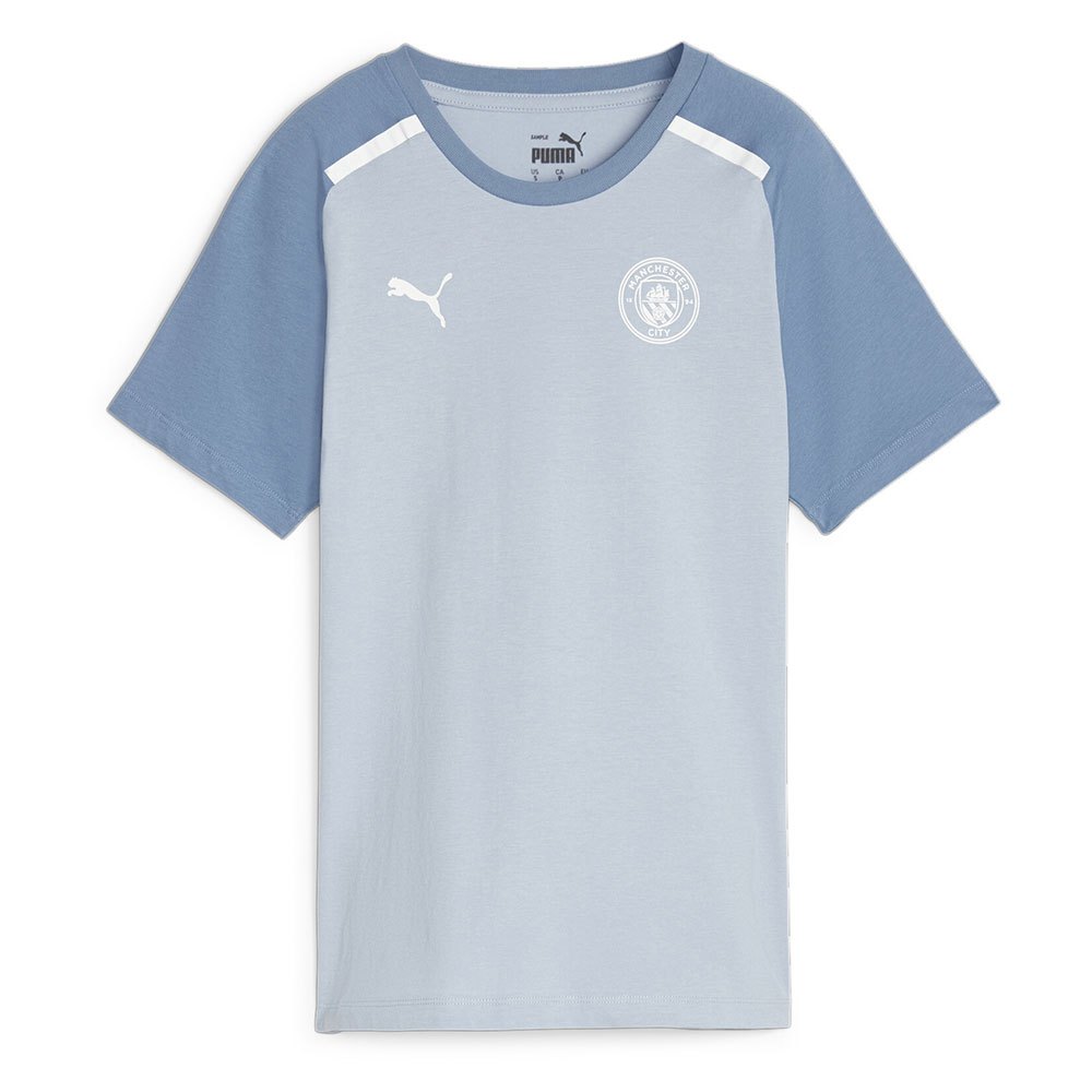 Puma Mcfc Casuals Short Sleeve T-shirt Blau S Mann Puma Mcfc Casuals Short Sleeve T-shirt Blau S Mann von Puma