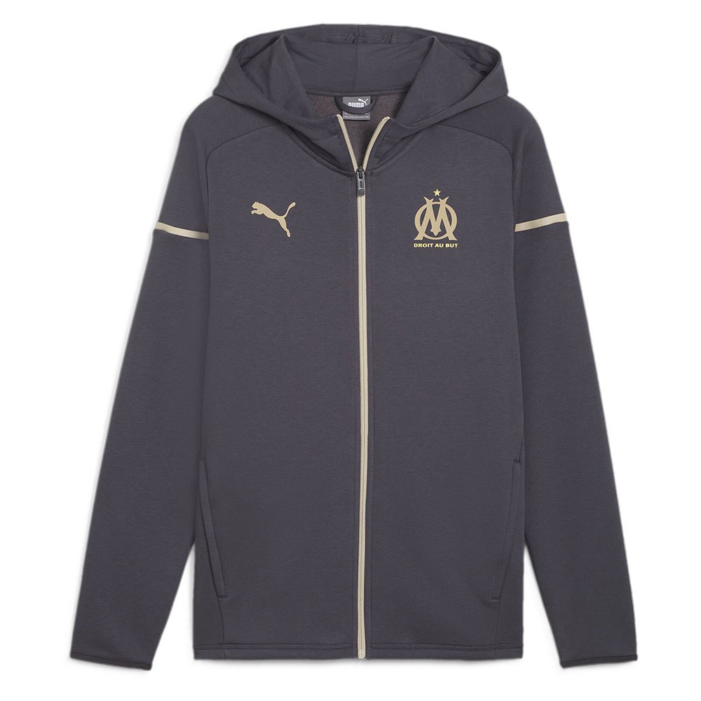 Puma Olympique Marseille Casuals Jacket Grau S Frau von Puma