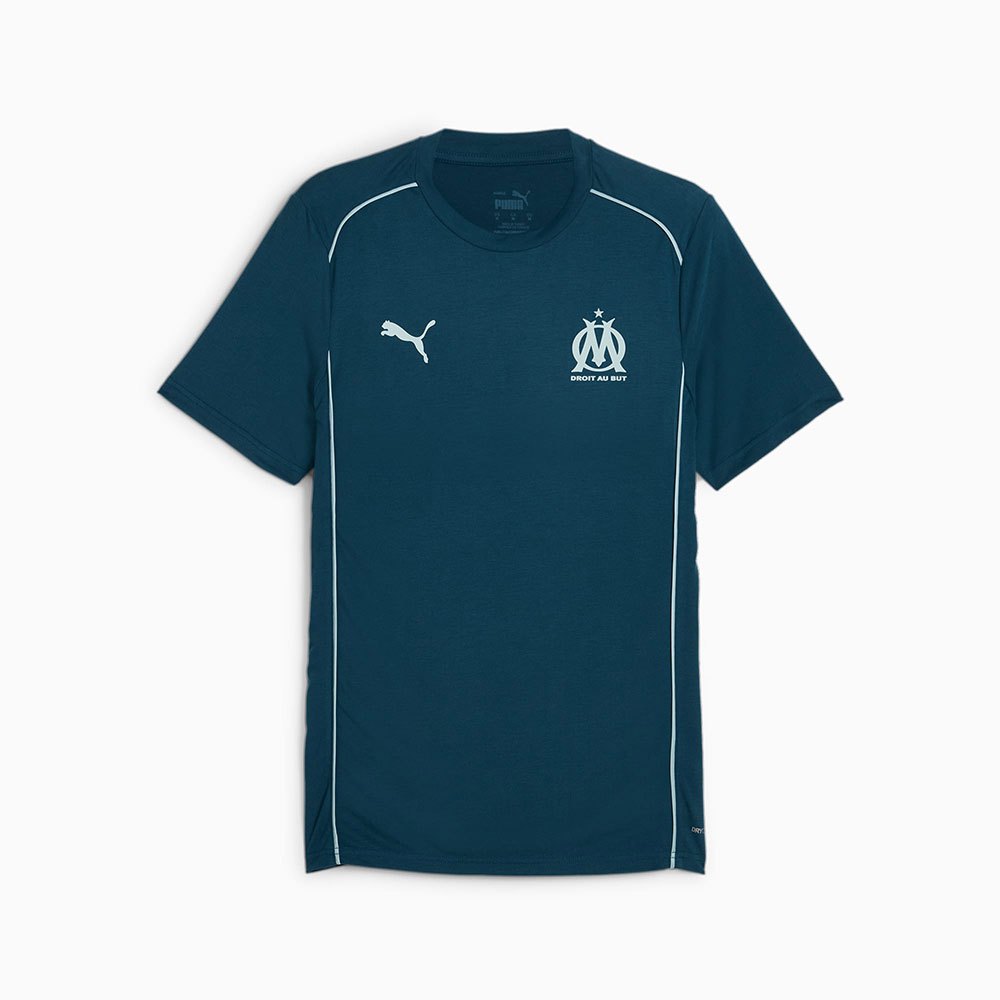 Puma Olympique Marseille Casuals Short Sleeve T-shirt Blau S von Puma