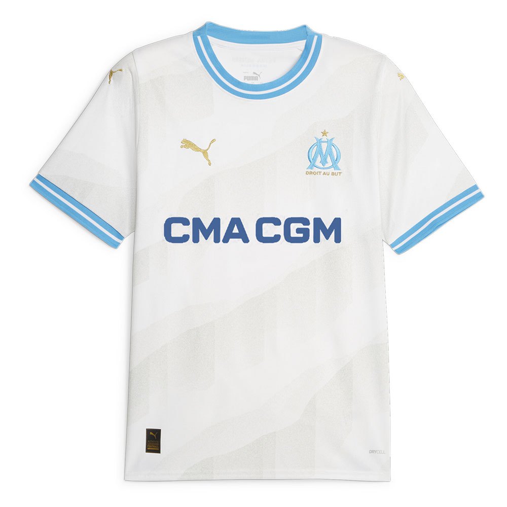 Puma Olympique Marseille Replica Home Short Sleeve T-shirt Weiß 2XL Puma Olympique Marseille Replica Home Short Sleeve T-shirt Weiß 2XL von Puma