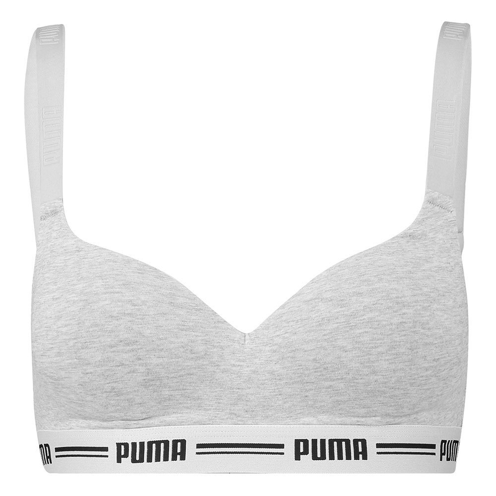 Puma Padded Hang Sports Bra Grau L Frau Puma Padded Hang Sports Bra Grau L Frau von Puma