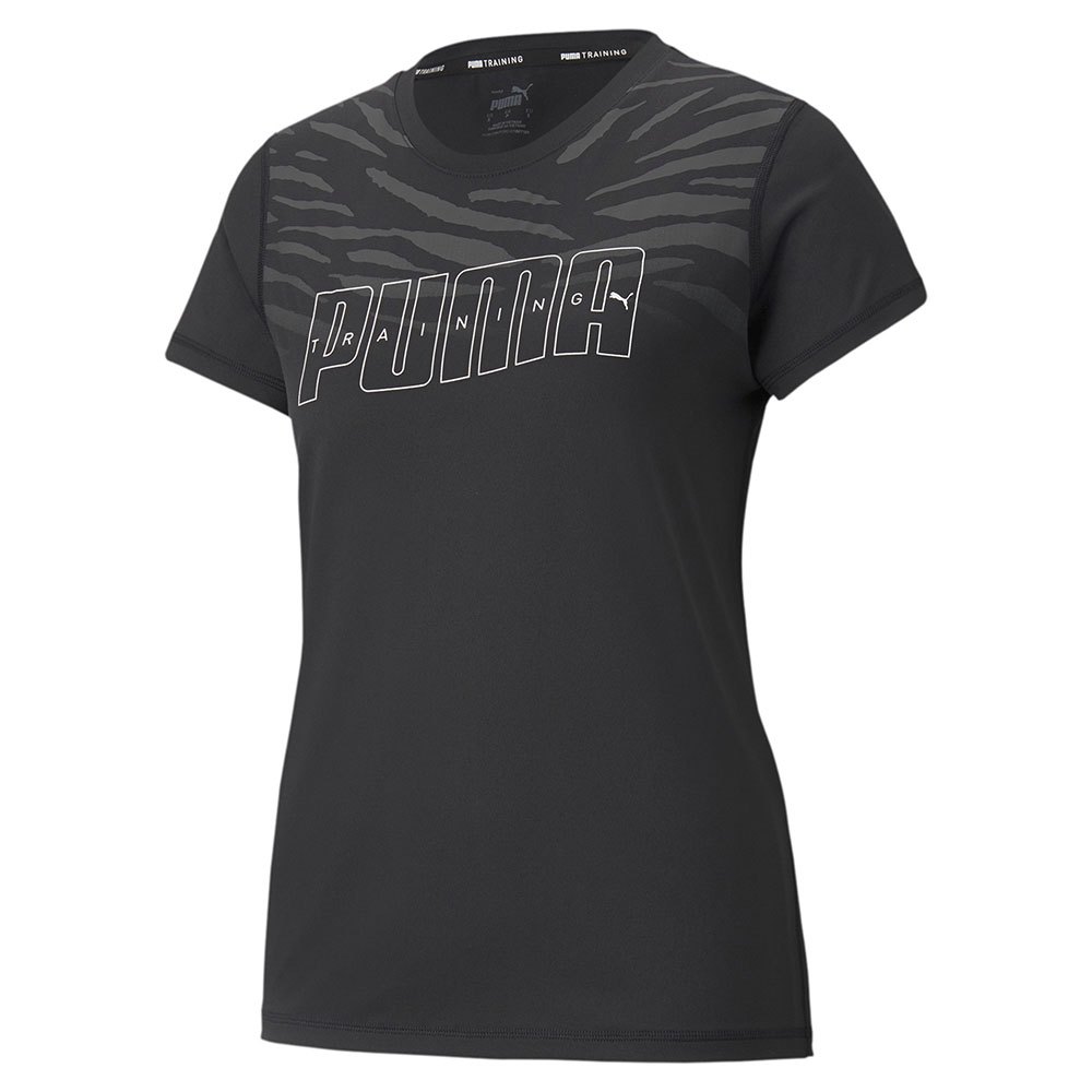 Puma Performance Short Sleeve T-shirt Schwarz S Frau von Puma