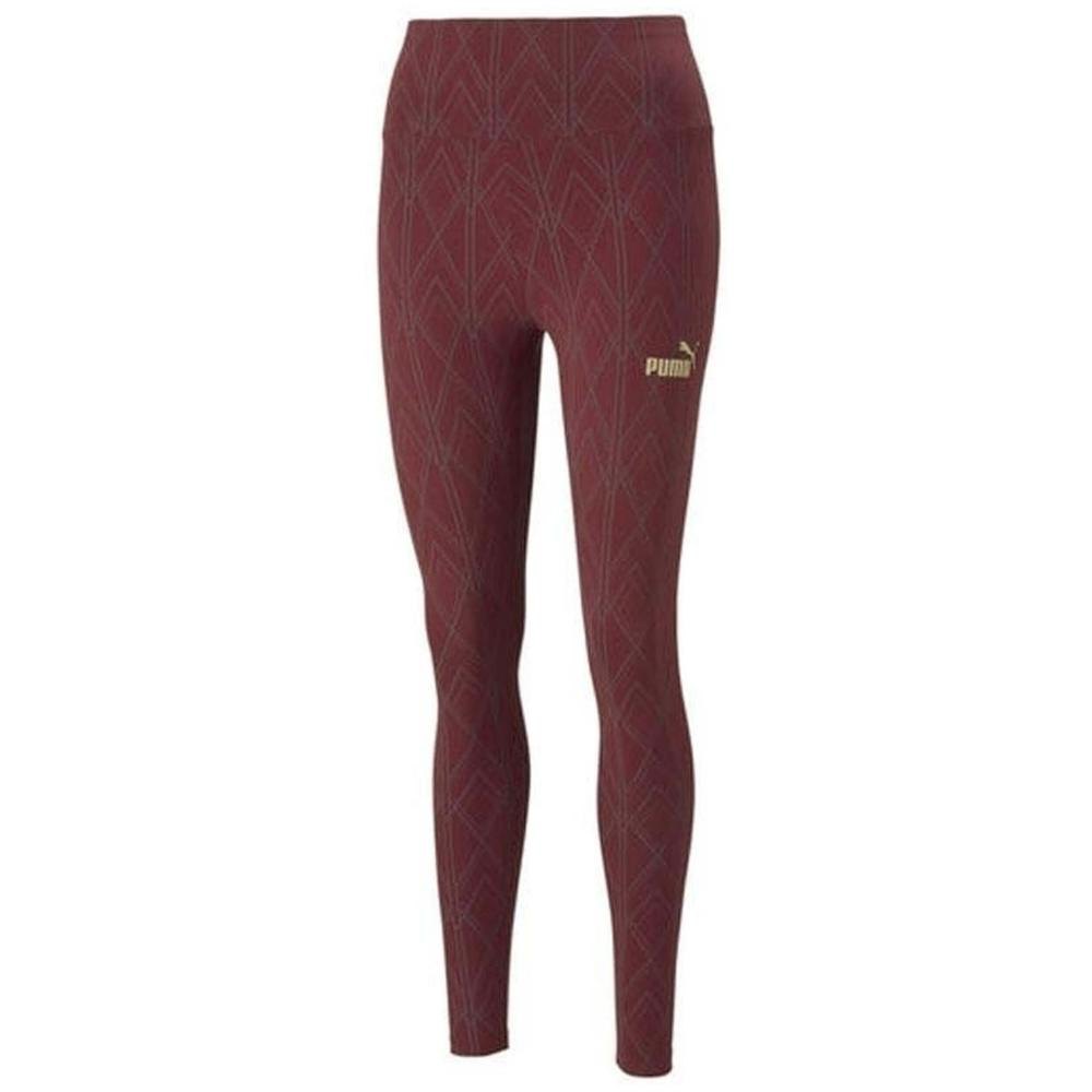 Puma Power Deco Leggings Rot S Frau von Puma