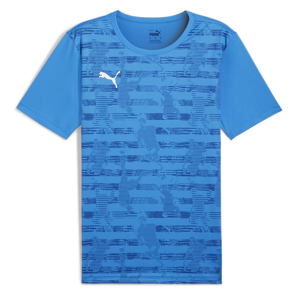 Puma Rise Graphic Short Sleeve T-shirt Blau L Mann von Puma