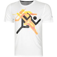 Puma Run Faster Icons Graphic Laufshirt Herren von Puma