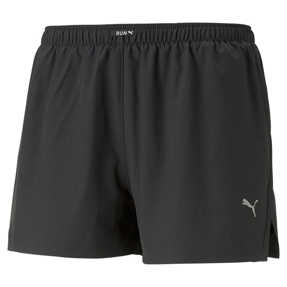 Puma Run Ultraweave Split Shorts Schwarz M Frau von Puma