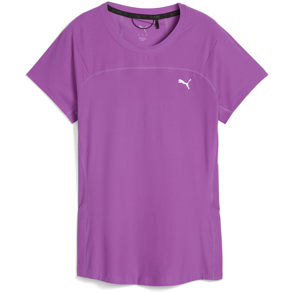 Puma Seasons Coolcell Short Sleeve T-shirt Lila L Frau von Puma