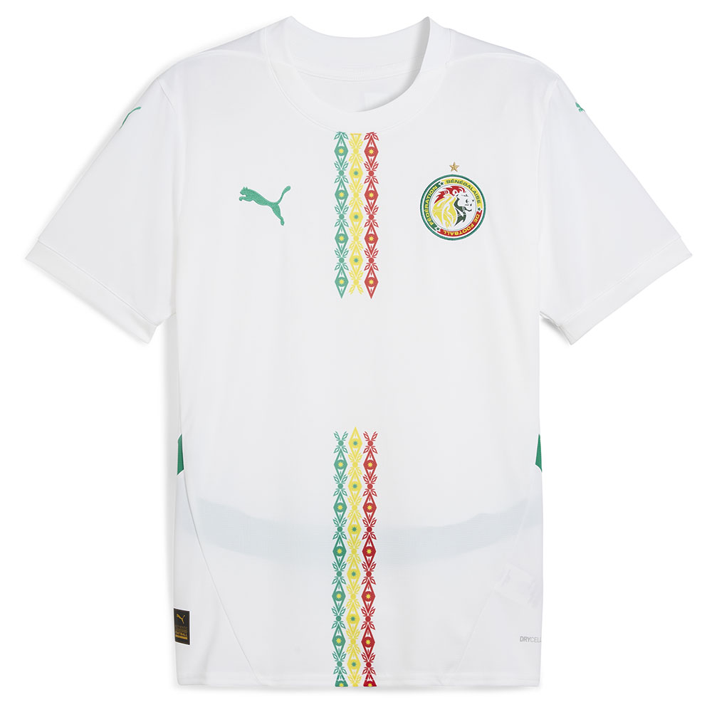 Puma Senegal Replica Home Short Sleeve T-shirt Weiß 2XL von Puma