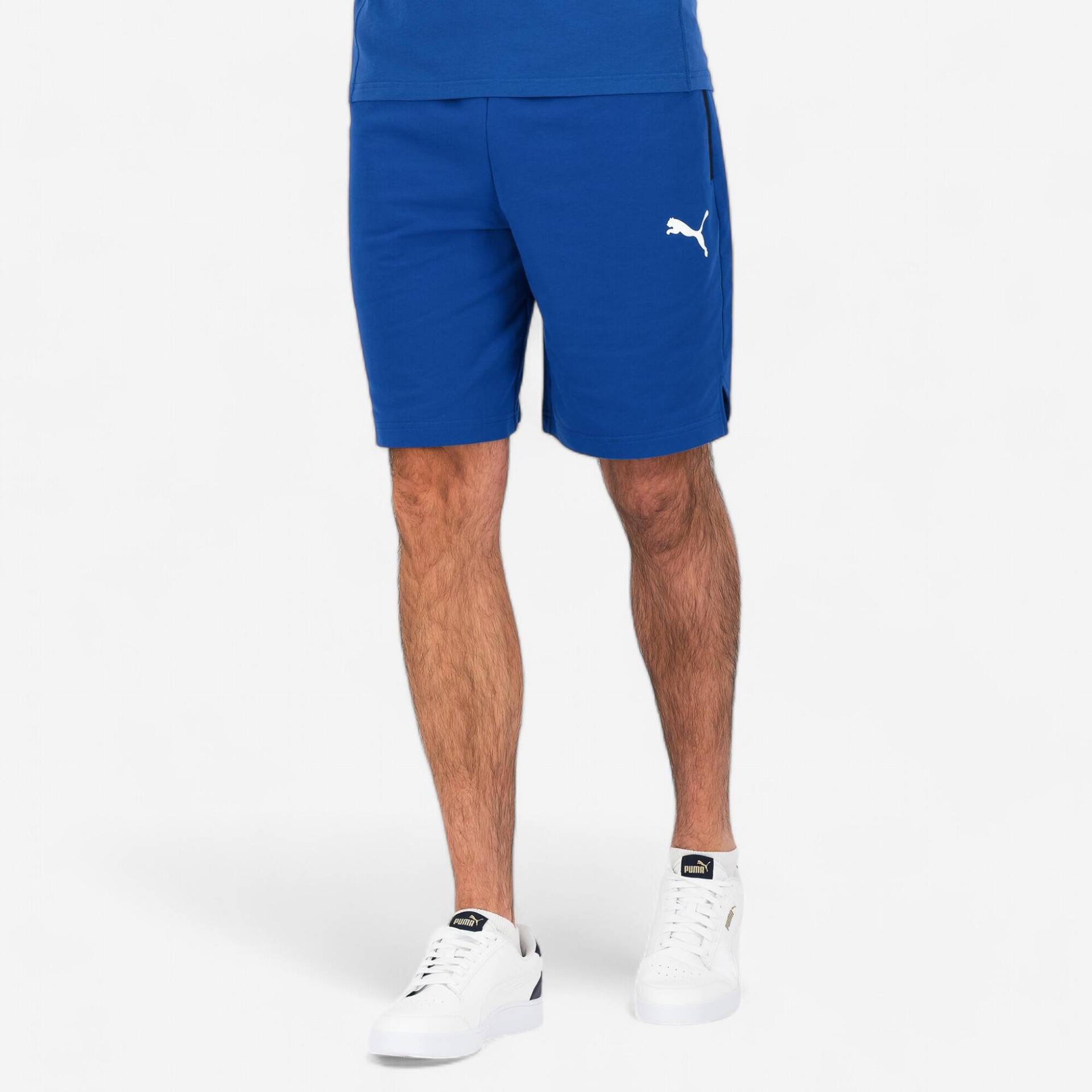 Puma Shorts Herren Baumwolle - blau von Puma