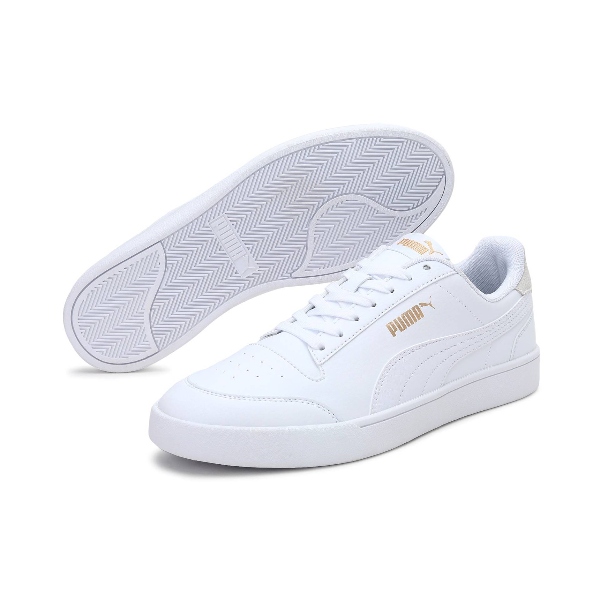 Puma Shuffle Unisex Sneaker Sportschuh 309668 Weiß Puma Shuffle Unisex Sneaker Sportschuh 309668 Weiß von Puma