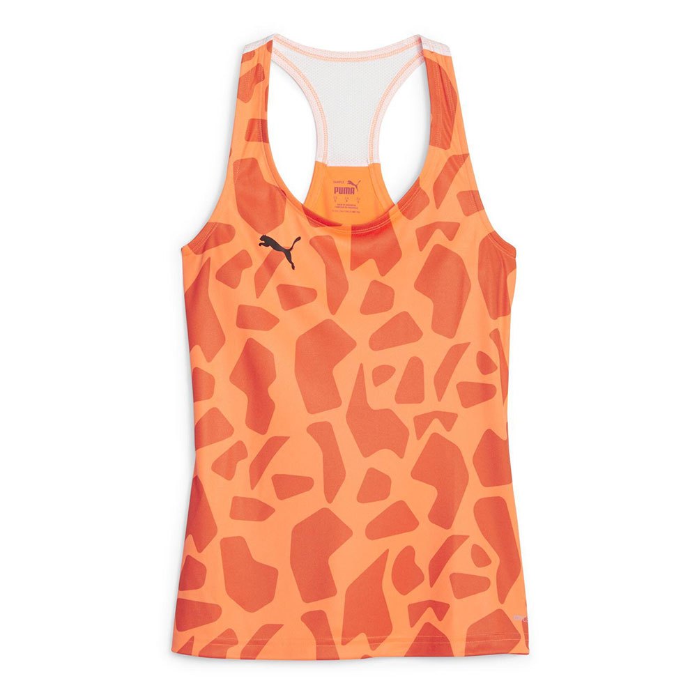Puma Team Liga Padel Graphic Sleeveless T-shirt Orange S Frau von Puma