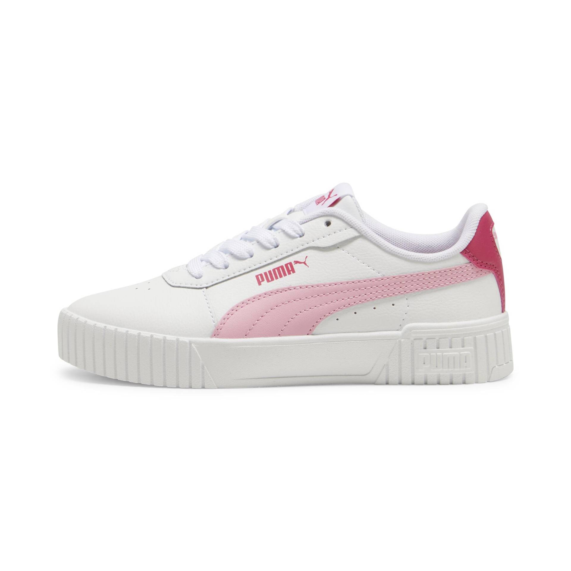 Puma Turnschuhe Kinder - Carina weiss/rosa von Puma