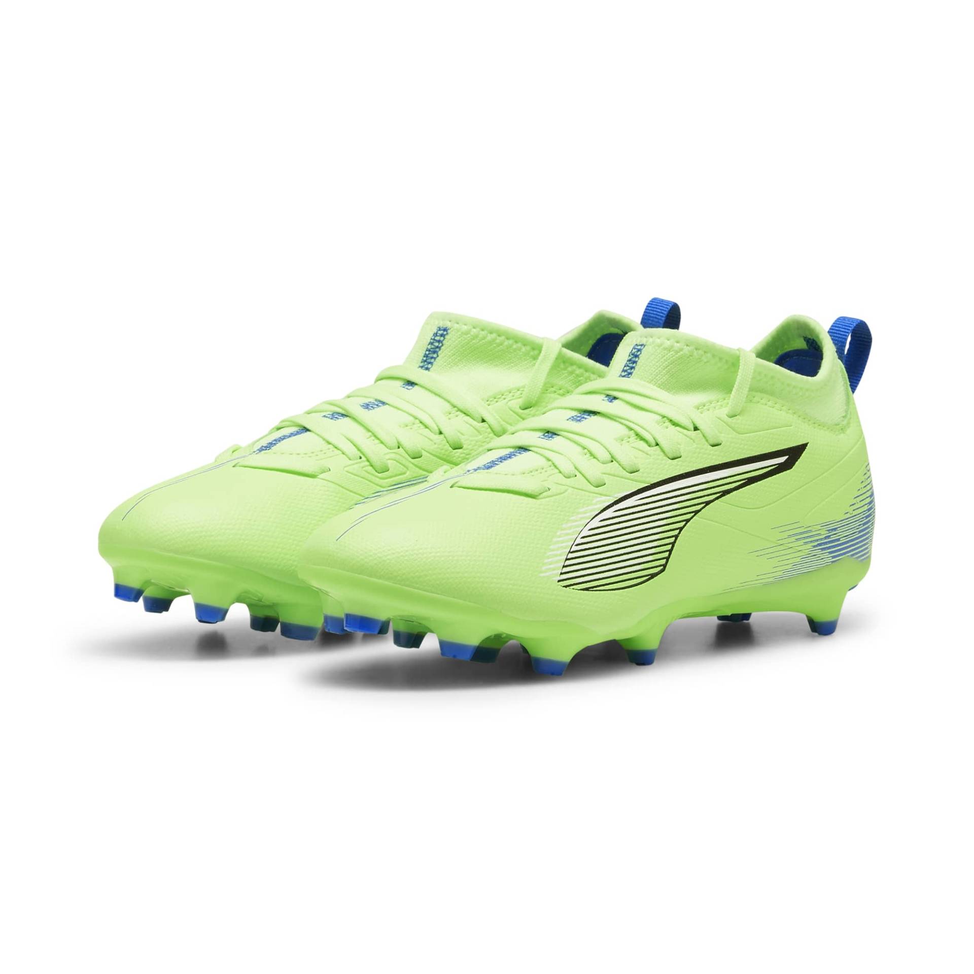 Puma Ultra 5 Match FG/AG Kinder Fussballschuhe fizzy apple-puma white-bluemazing 33 von Puma