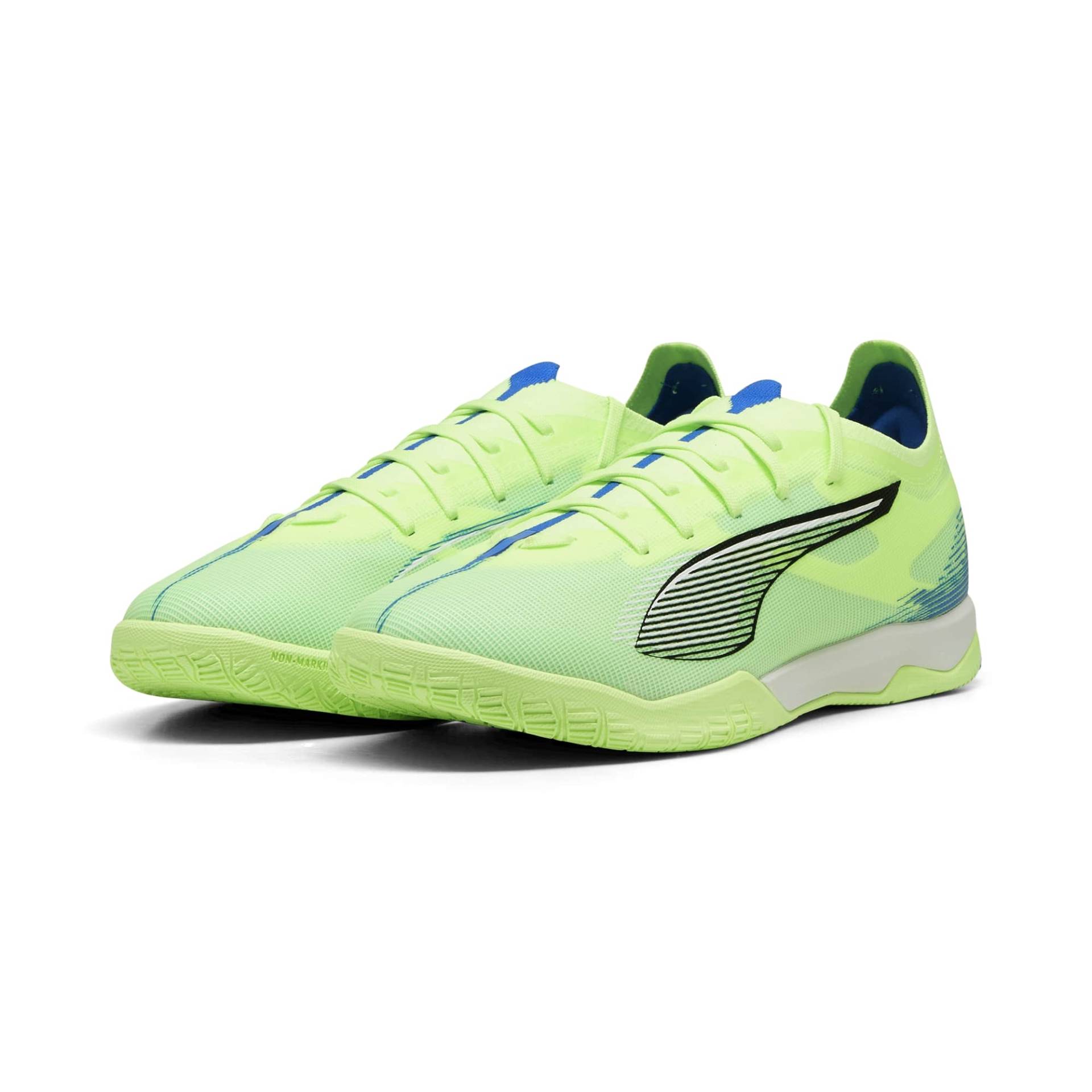 Puma Ultra 5 Match IT Hallenschuhe fizzy apple-puma white-bluemazing 46,5 von Puma