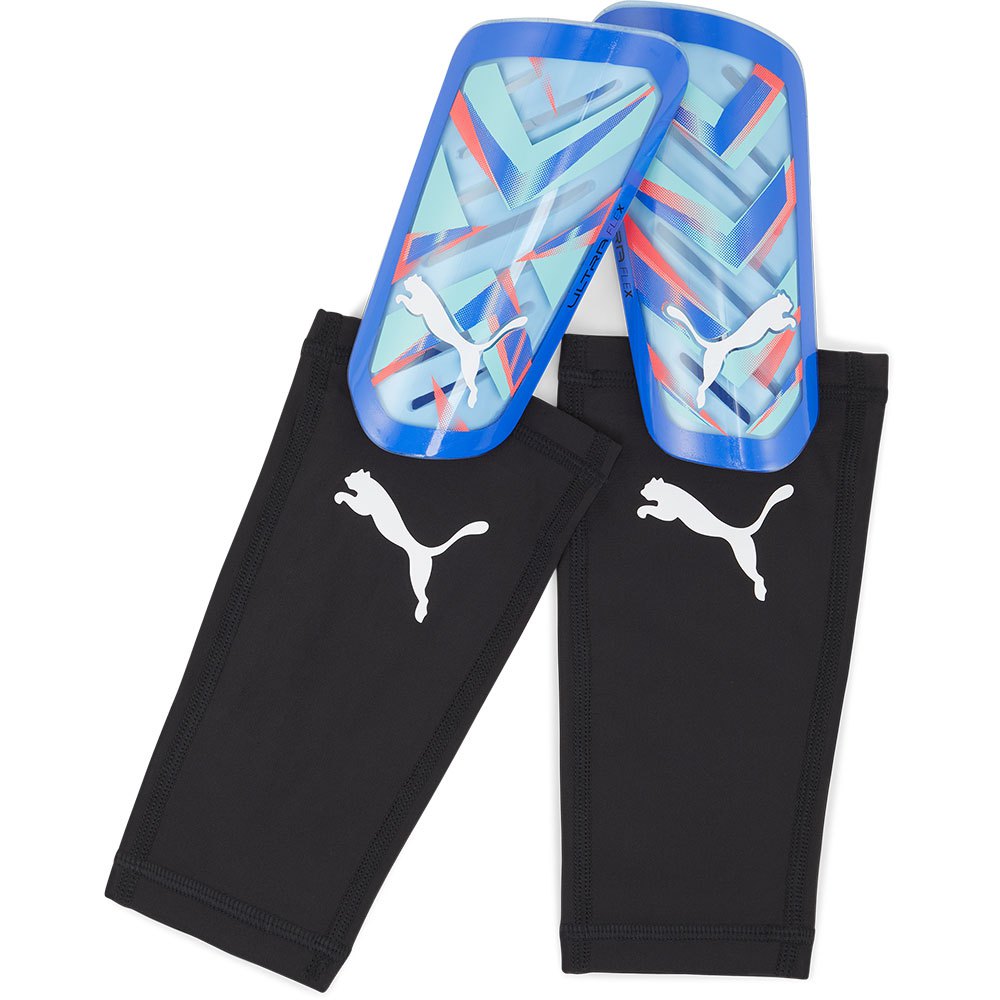 Puma Ultra Flex Shin Guards Blau M von Puma