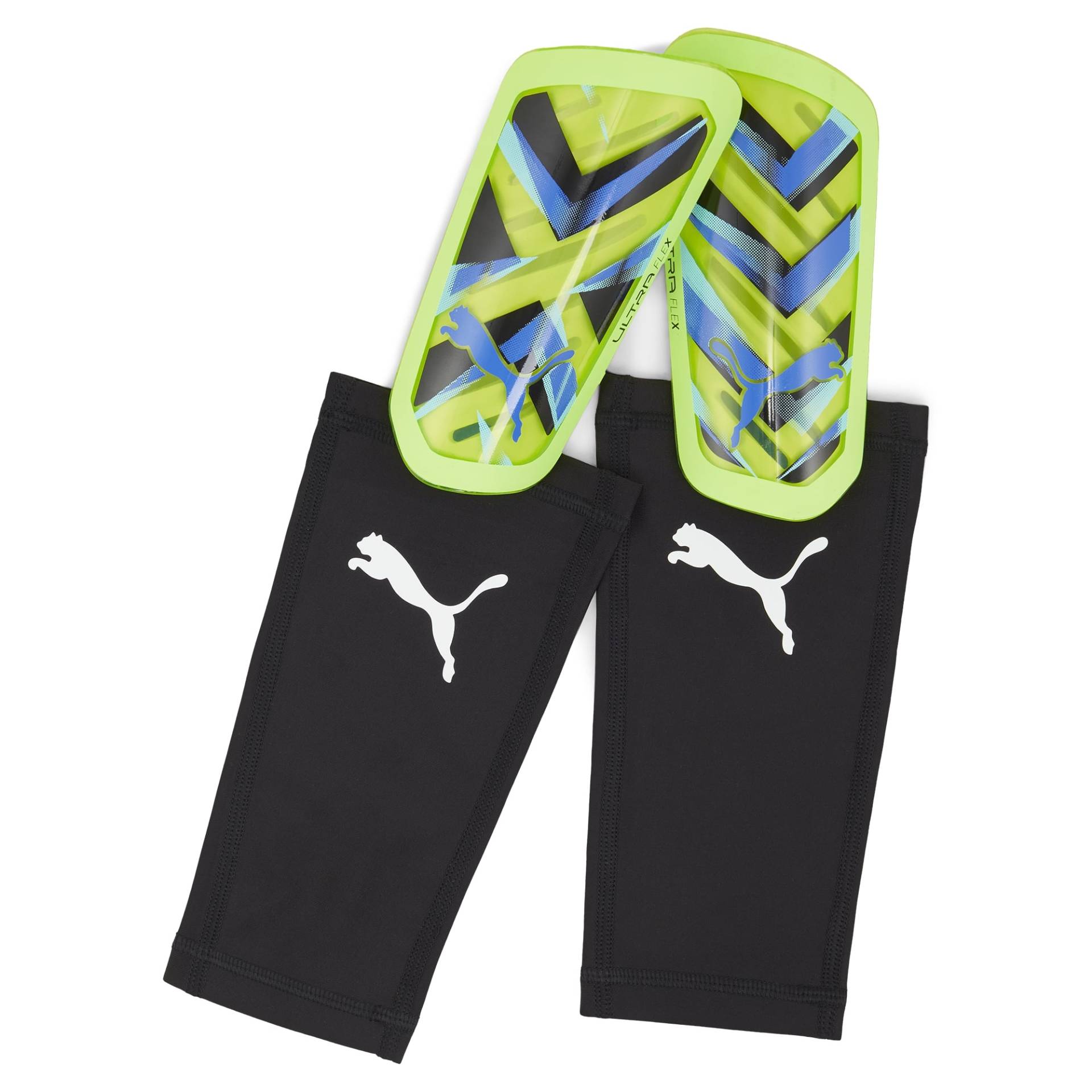 Puma Ultra Flex Sleeve Schienbeinschoner fizzy apple-bluemazing M Puma Ultra Flex Sleeve Schienbeinschoner fizzy apple-bluemazing M von Puma