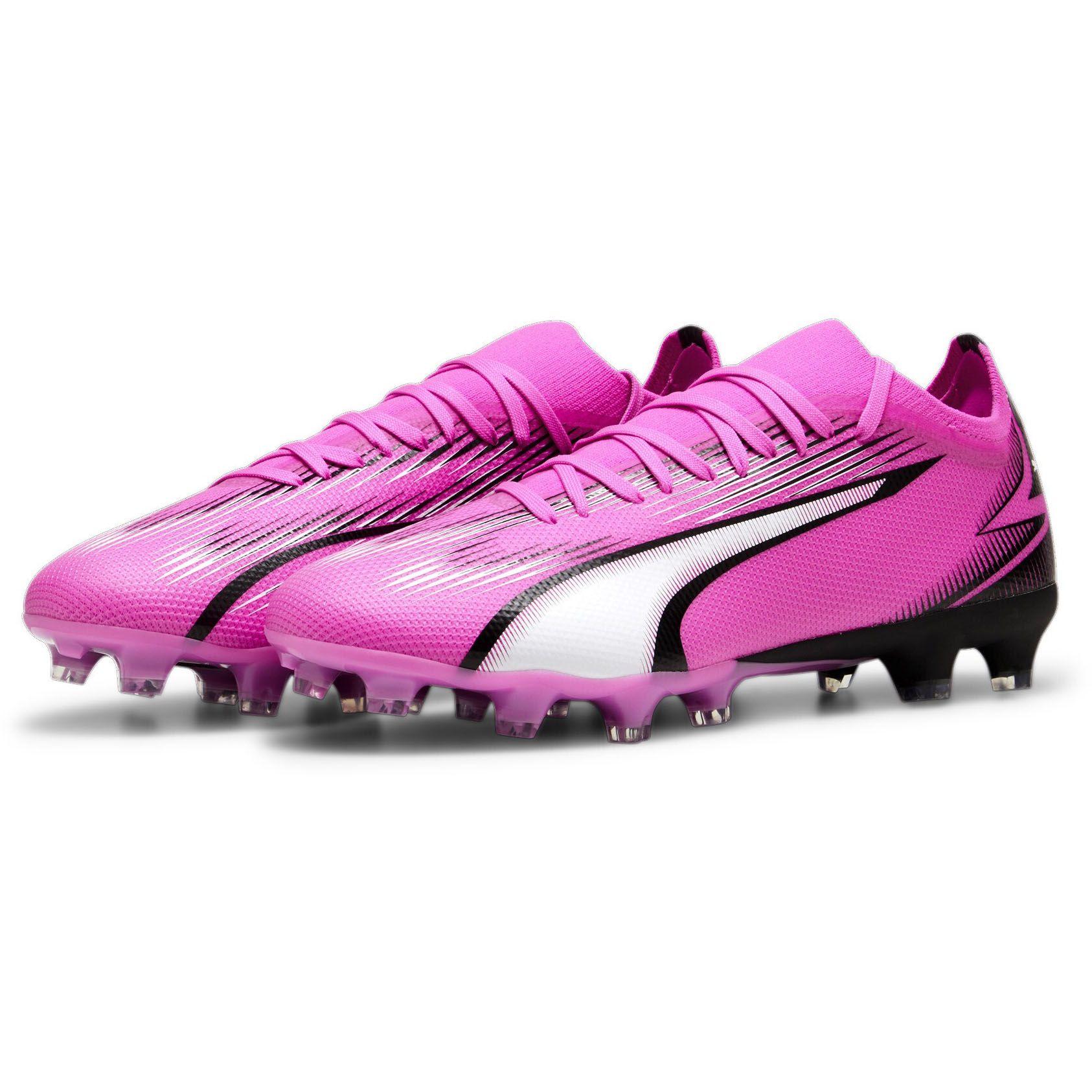 Puma Ultra Match FG/AG Fussballschuhe poison pink-puma white-black 44 von Puma