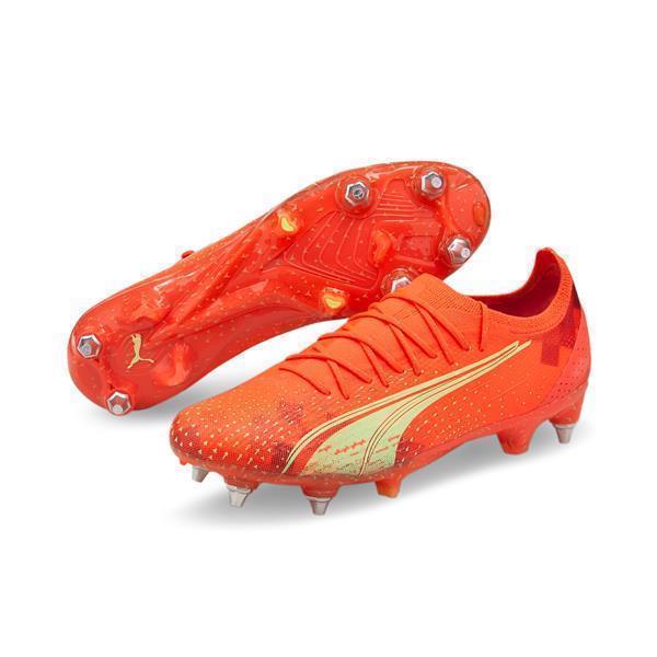 Puma Ultra Ultimate MxSG Herren Fussballschuhe coral-fizzylight-black 40,5 Puma Ultra Ultimate MxSG Herren Fussballschuhe coral-fizzylight-black 40,5 von Puma
