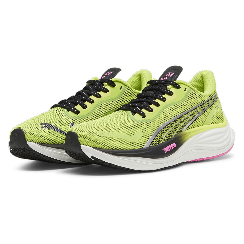 Puma Velocity Nitro 3 Psychedelic Rush Running Shoes Grün EU 42 Frau von Puma