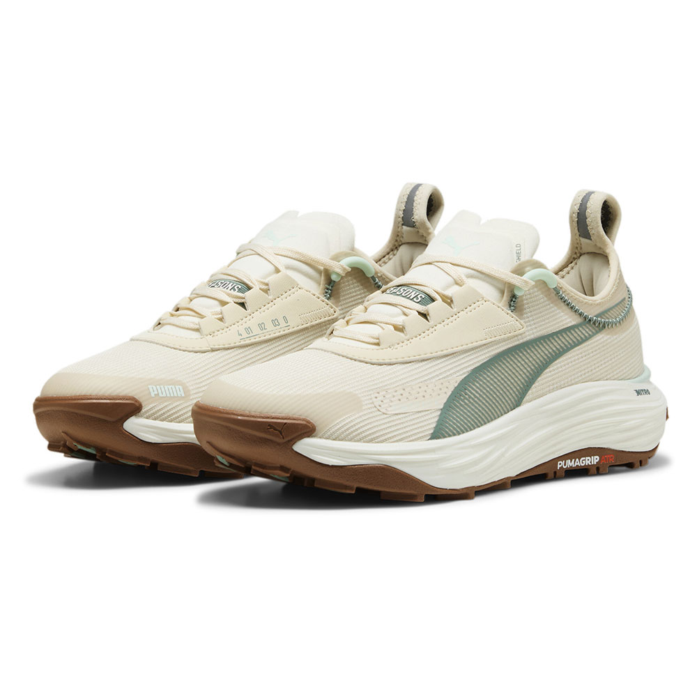 Puma Voyage Nitro 3 Tech Running Shoes Beige EU 38 Frau von Puma