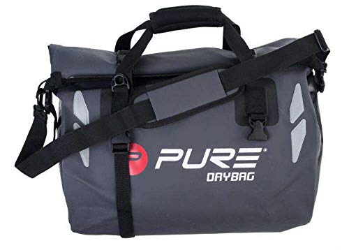 Pure 2Improve Sporttasche, wasserdicht, schwarz, 35L, 53x33x5cm von Pure2Improve